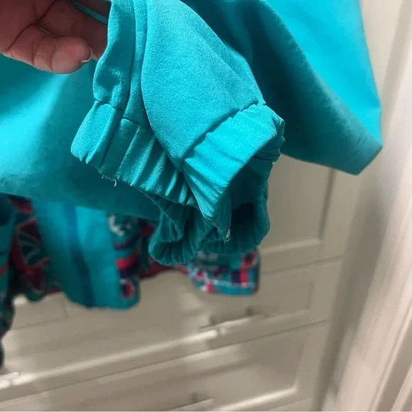 Vintage Geometric Windbreaker Spring Jacket Coat with Removable Shoulder Pads XL - Picture 8 of 16